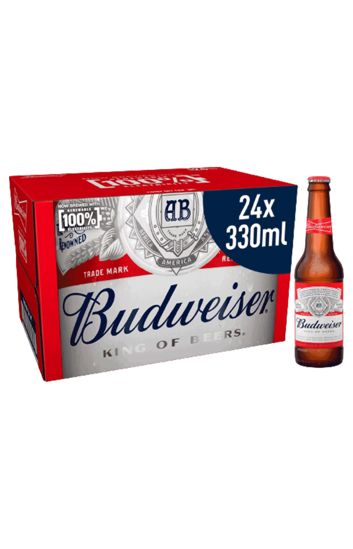 BUDWEISER 24 X 330ML