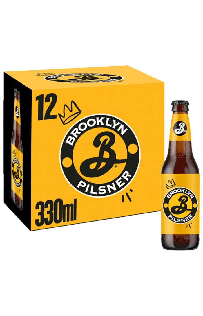 BROOKLYN PILSNER 12 X 330ML BOTTLE