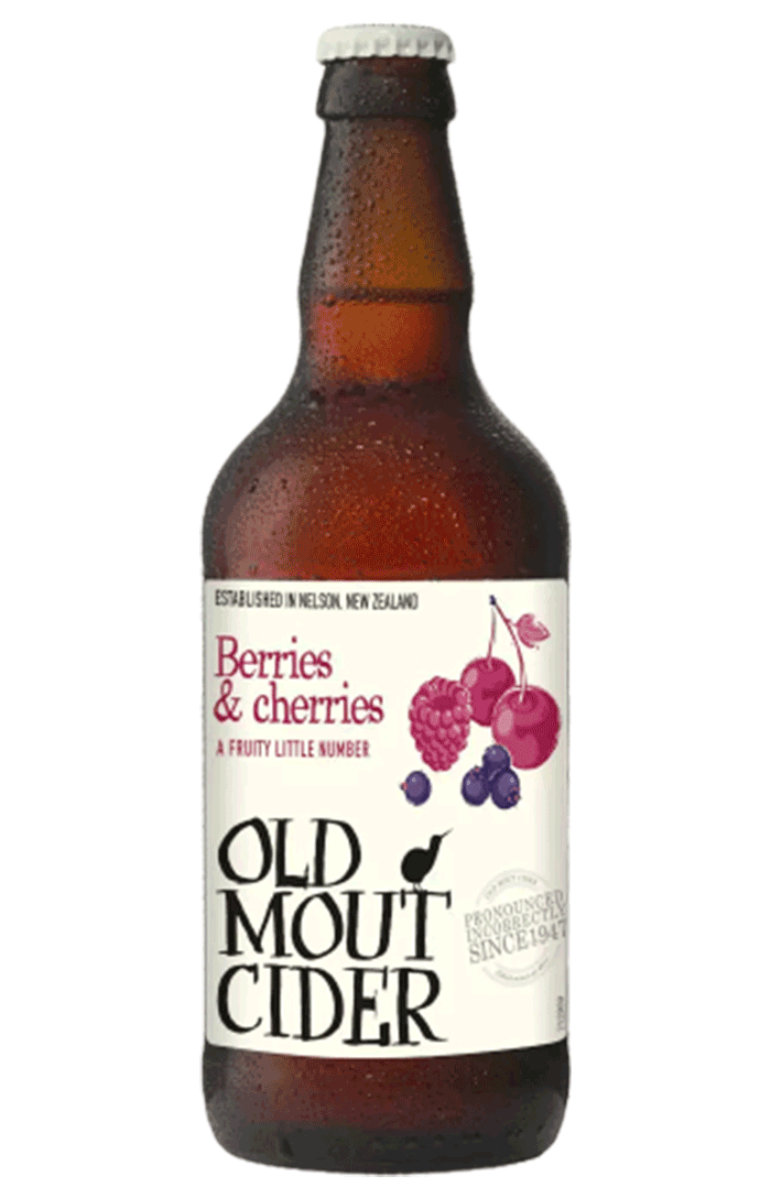OLD MOUT BERRIES AND CHERRIES 12 X 500ML
