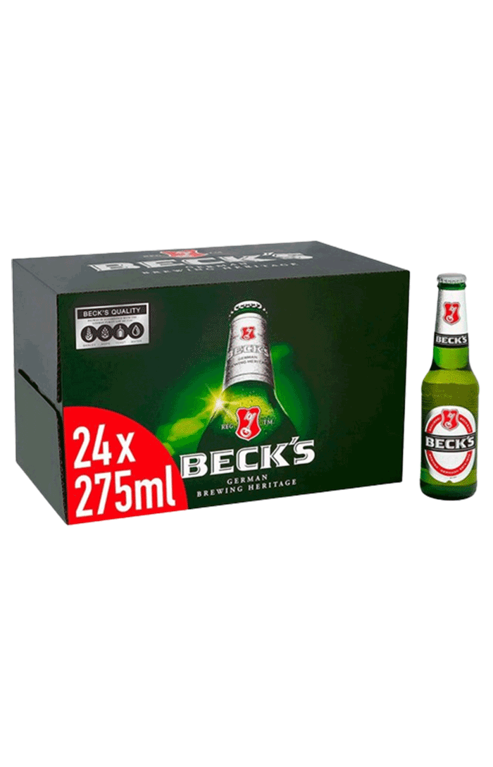 BECKS BEER 24 X 275ML