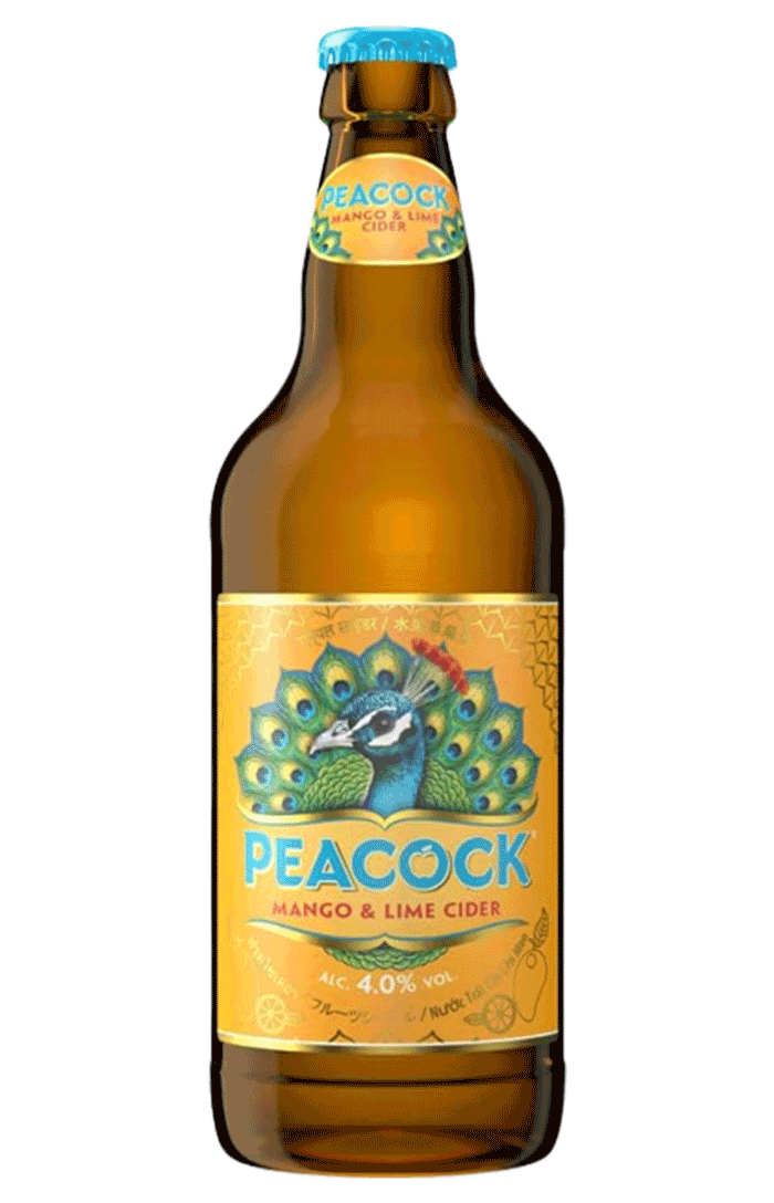 PEACOCK MANGO AND LIME 12 X 500ML