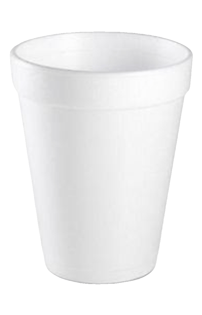 Disposable Polystyrene Foam Drinking Cups 7oz