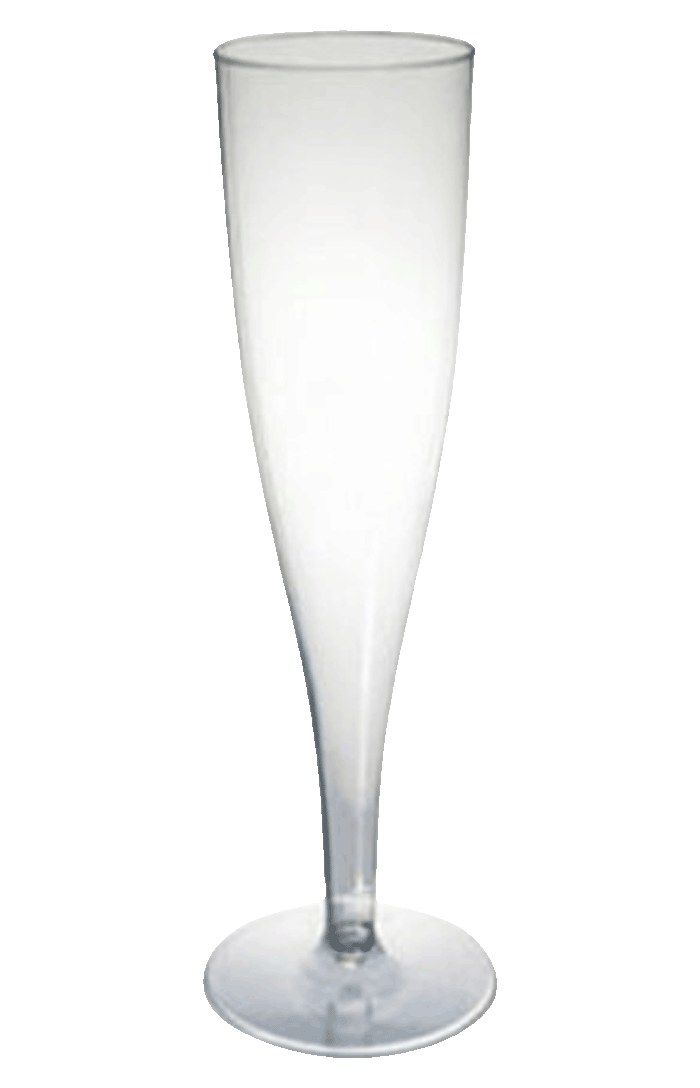 Plastic Disposable Recyclable Champagne Flute