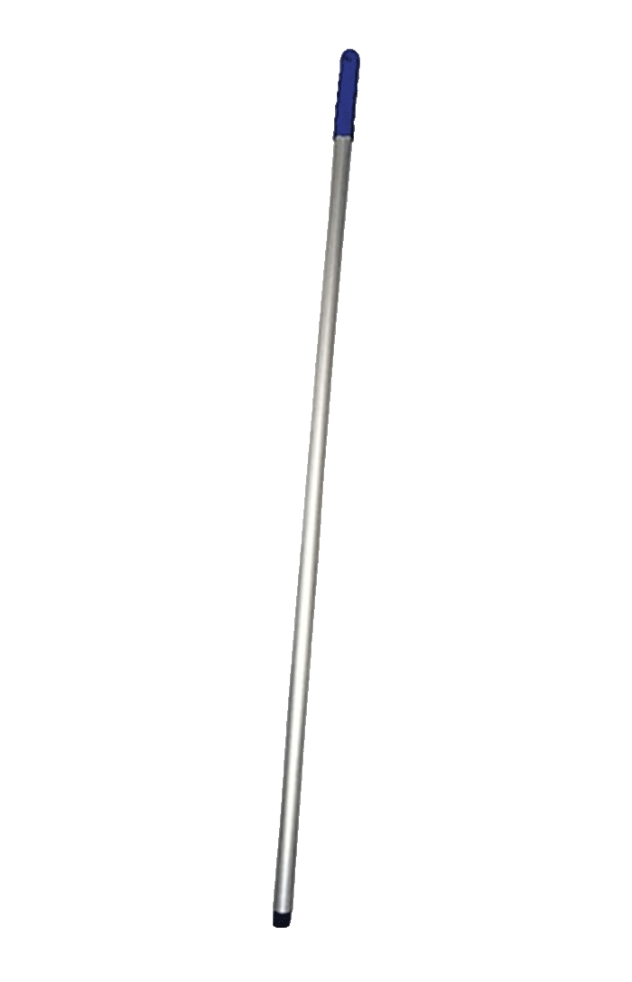 Aluminium Coloured Mop Handle - Blue