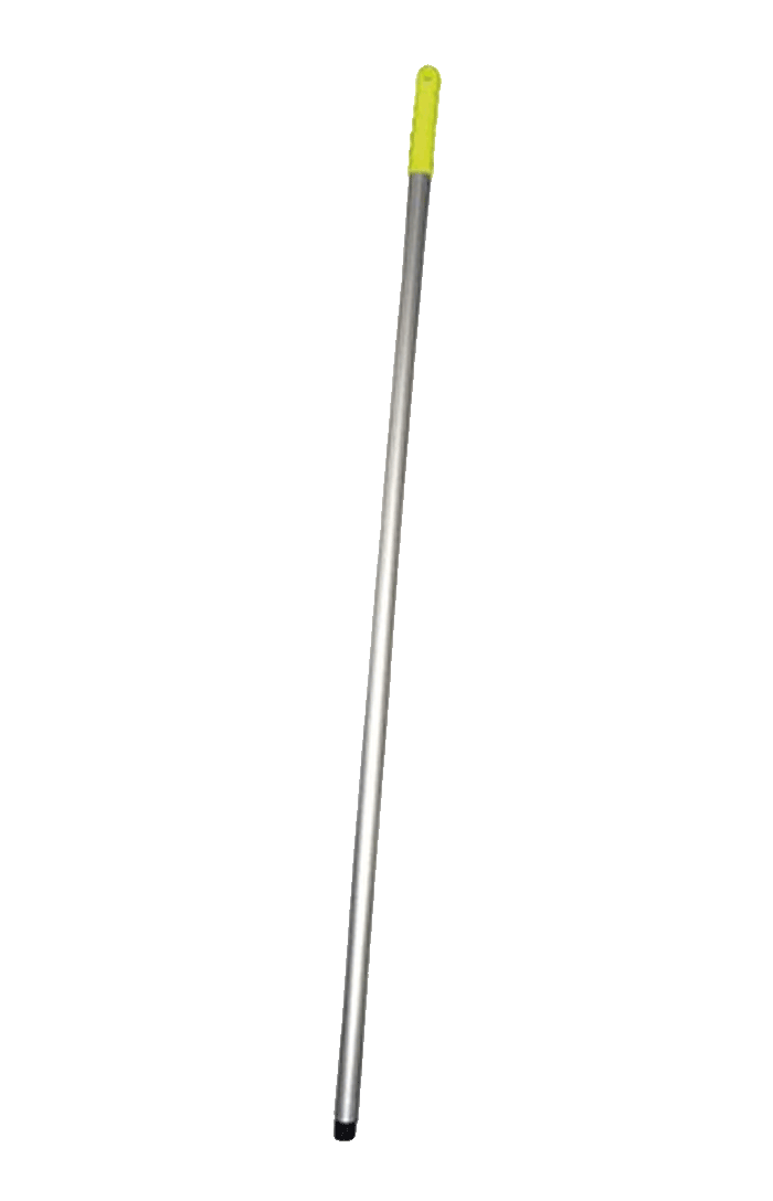 Aluminium Coloured Mop Handle - Yellow
