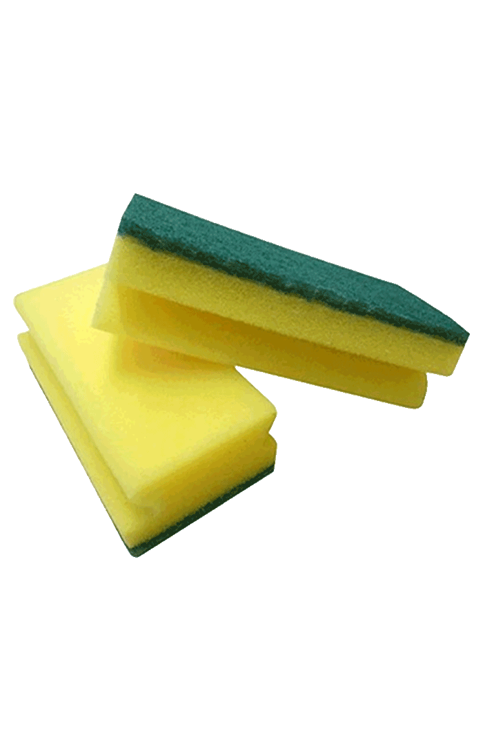Hand Grip Sponge Scourers - Pack of 10