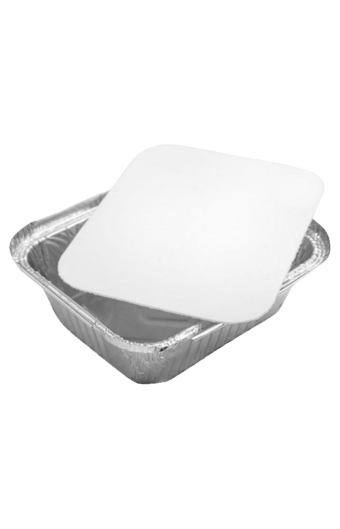 No.2 Aluminium Foil Container with Lids