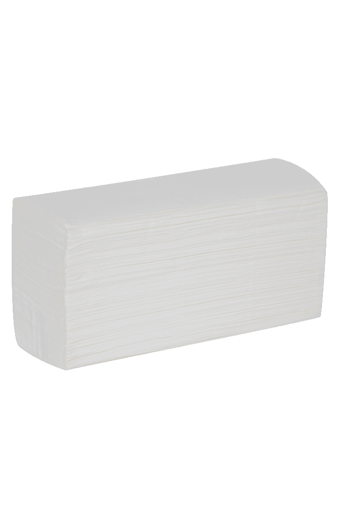 White Luxury C Fold Towel 2 Ply