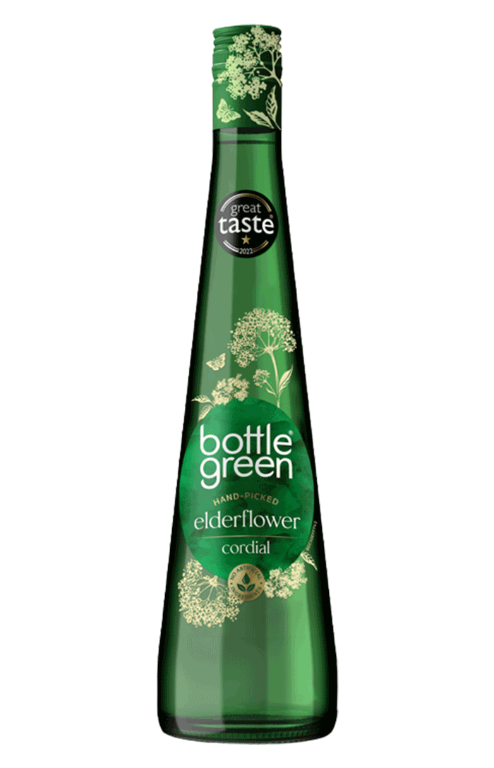 BOTTLEGREEN ELDERFLOWER CORDIAL, 6 X 50CL