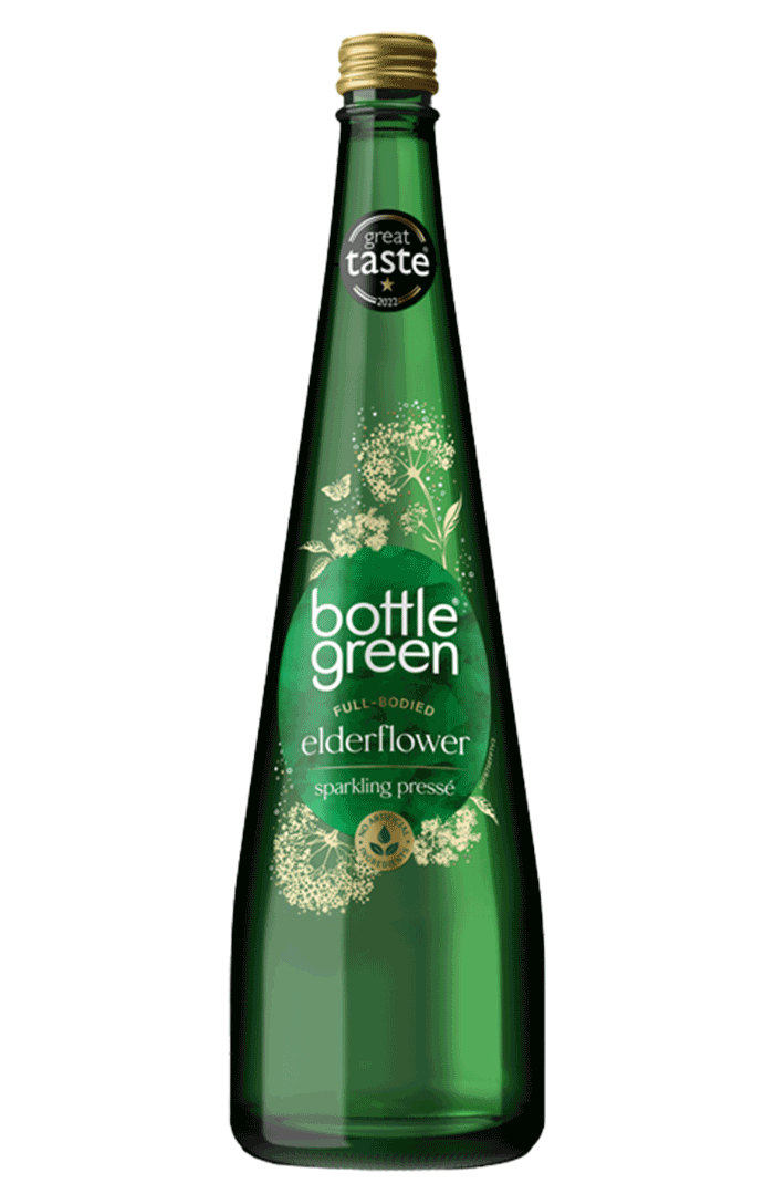 BOTTLEGREEN ELDERFLOWER SPARKLING PRESSE, 12 X 275ML