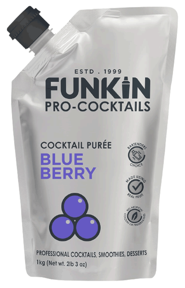 FUNKIN PRO BLUEBERRY PUREE 1LTR