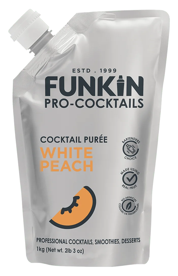 Funkin White Peach Puree 1LTR