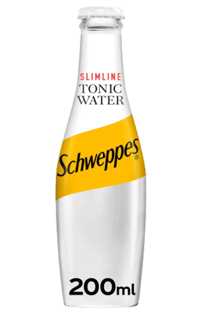 SCHWEPPES SLIMLINE TONIC WATER 24 X 200ML