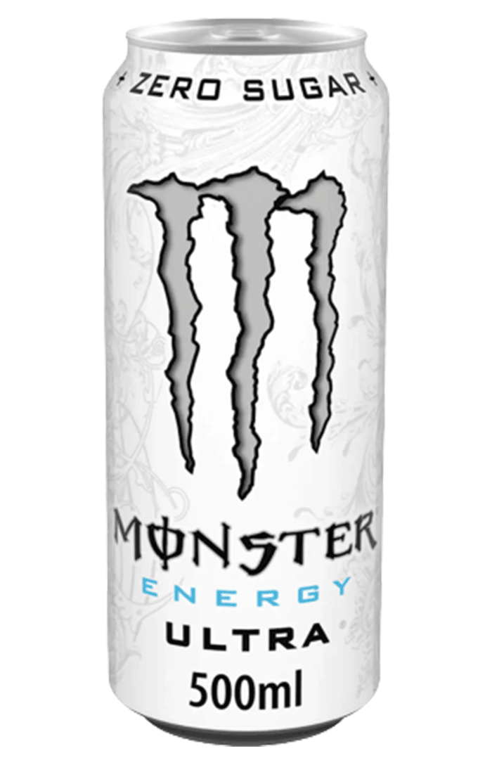 MONSTER ENERGY ULTRA WHITE CAN 12 X 500ML