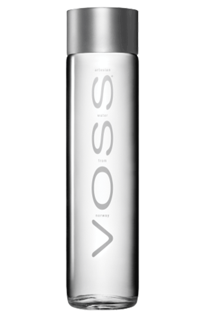 VOSS STILL ARTESIAN WATER GLASS BOTTLE 24 X 375ML