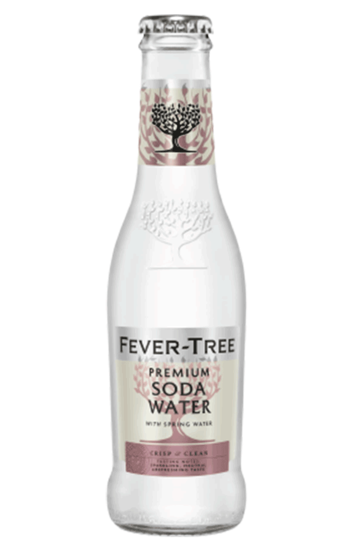 FEVER TREE PREMIUM SPRING SODA, 24 X 200ML