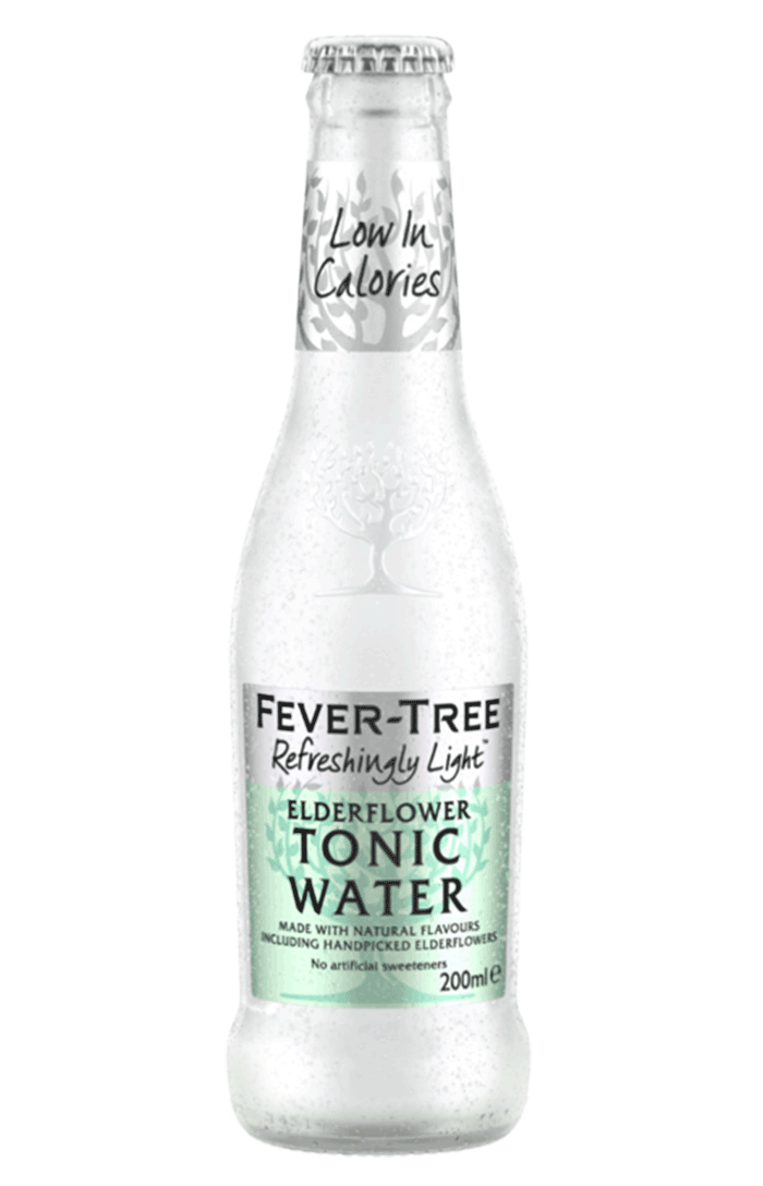 FEVER TREE ELDERFLOWER TONIC, 24 X 200ML