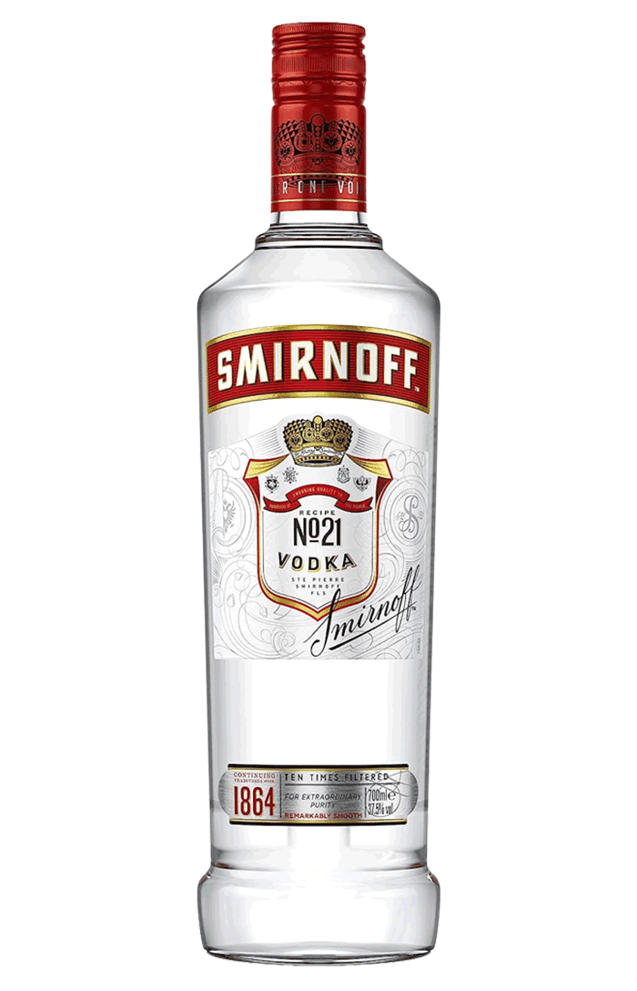SMIRNOFF RED LABEL VODKA 70CL