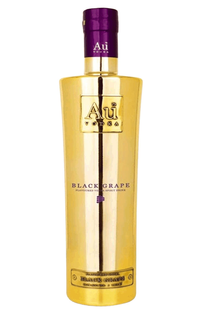 AU VODKA BLACK GRAPE 70CL