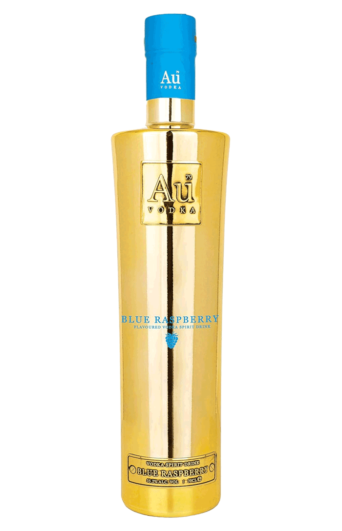 AU VODKA BLUE RASPBERRY 70CL