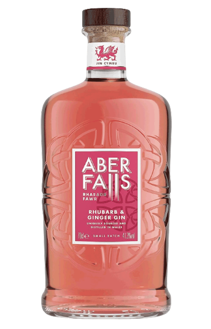 ABER FALLS RHUBARB  GINGER WELSH GIN