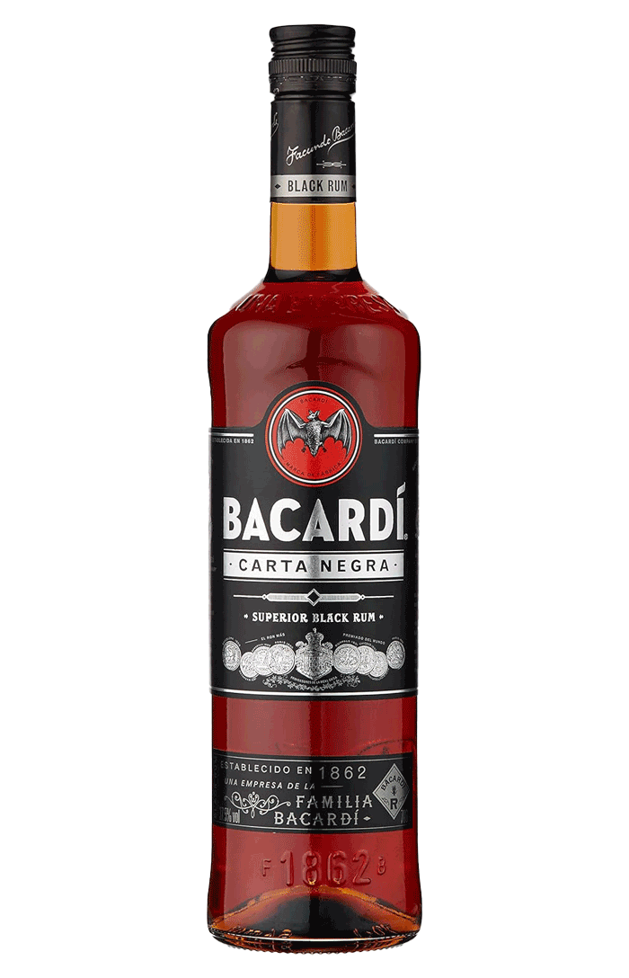 BACARDI CARTA NEGRA RUM 70CL