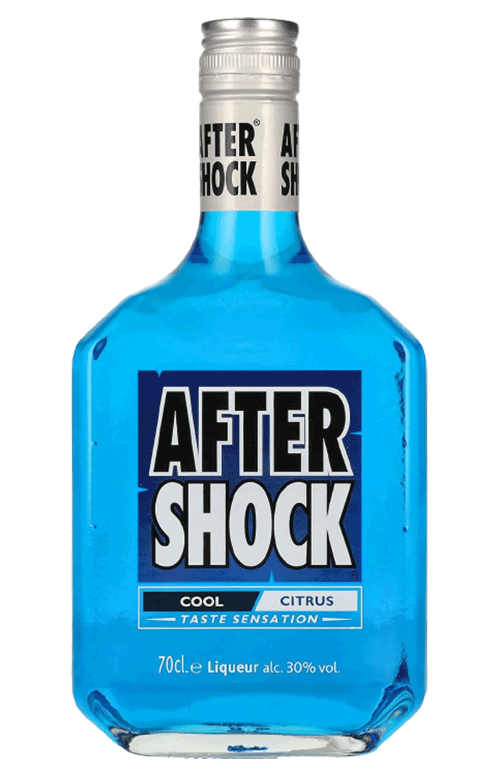 AFTERSHOCK BLUE COOL CITRUS LIQUEUR 70 CL