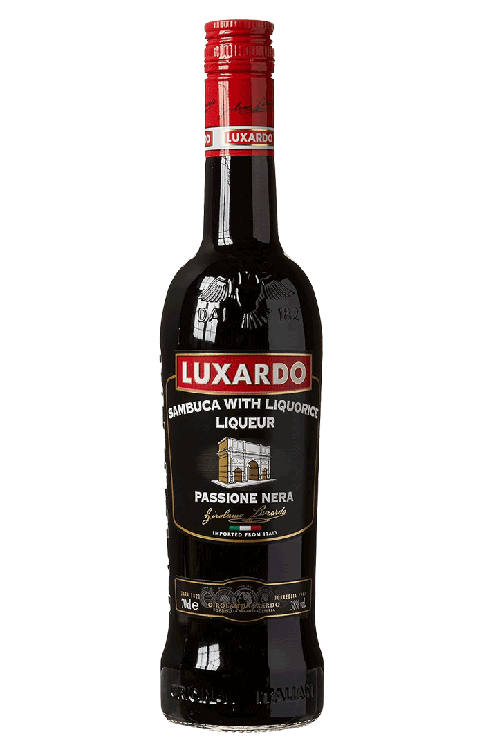 LUXARDO PASSIONNE NERA BLACK SAMBUCA LIQUOR 70CL